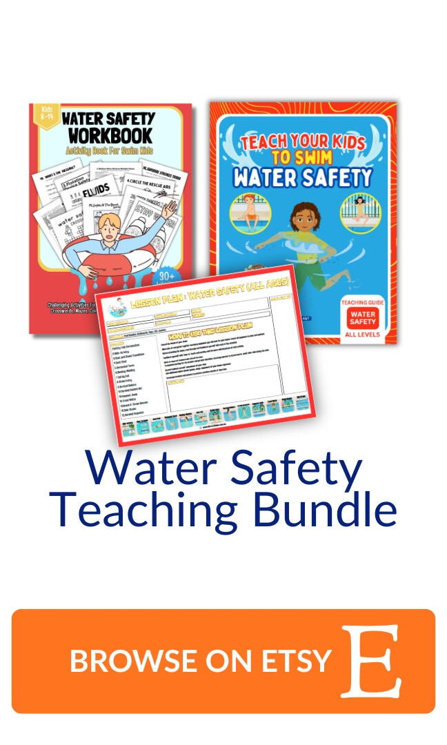 Teacher bundle of drowning prevention resources Water Safety resources for teachers