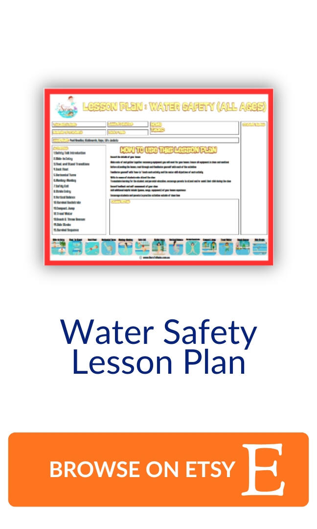 Water Safety week lesson plan Water Safety week lesson plan for teachers