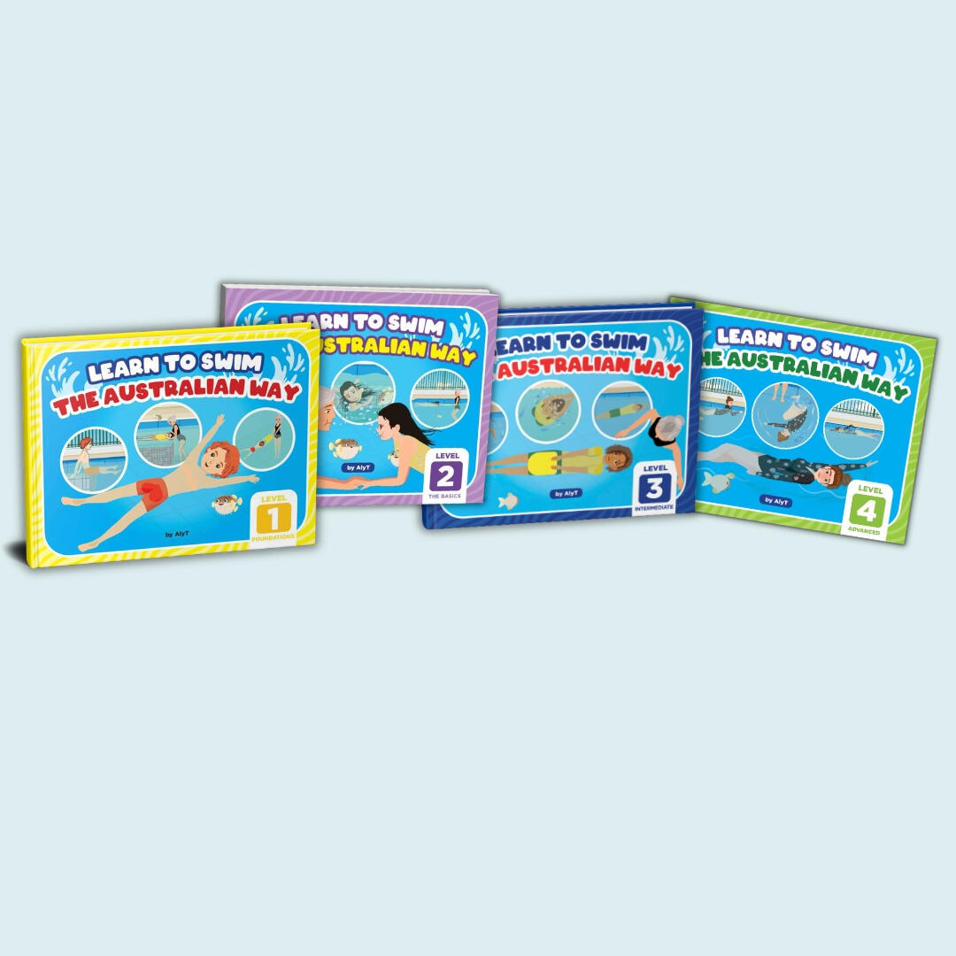 Learning to swim and water safety skills book series Learning the right skills to swim and survive with Learn To Swim The Australian Way